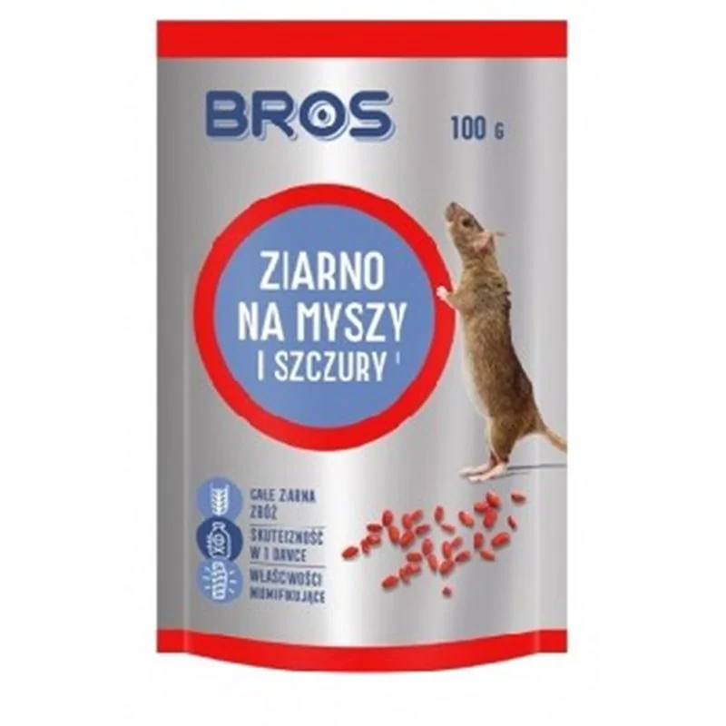 Bros ziarno na myszy szczury 100g