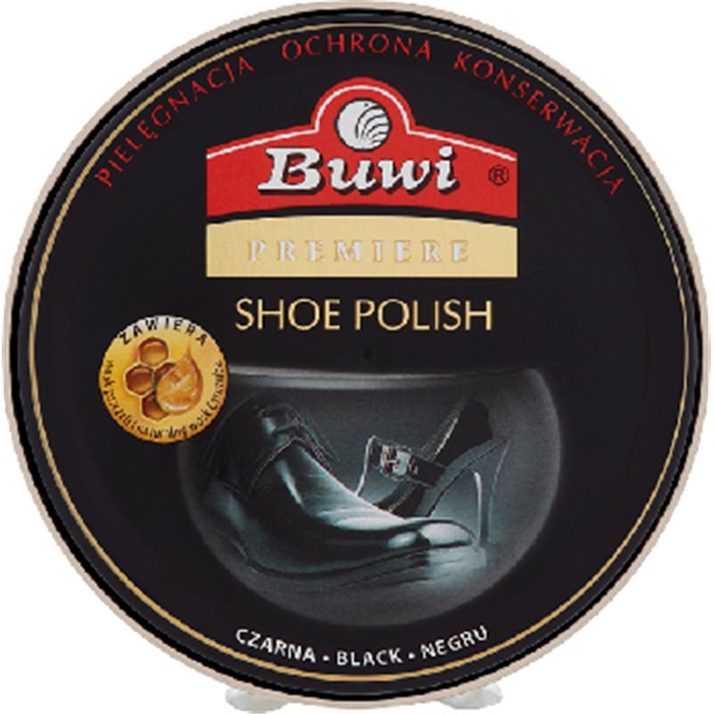 Buwi pasta do obuwia w puszce czarna 40 ml